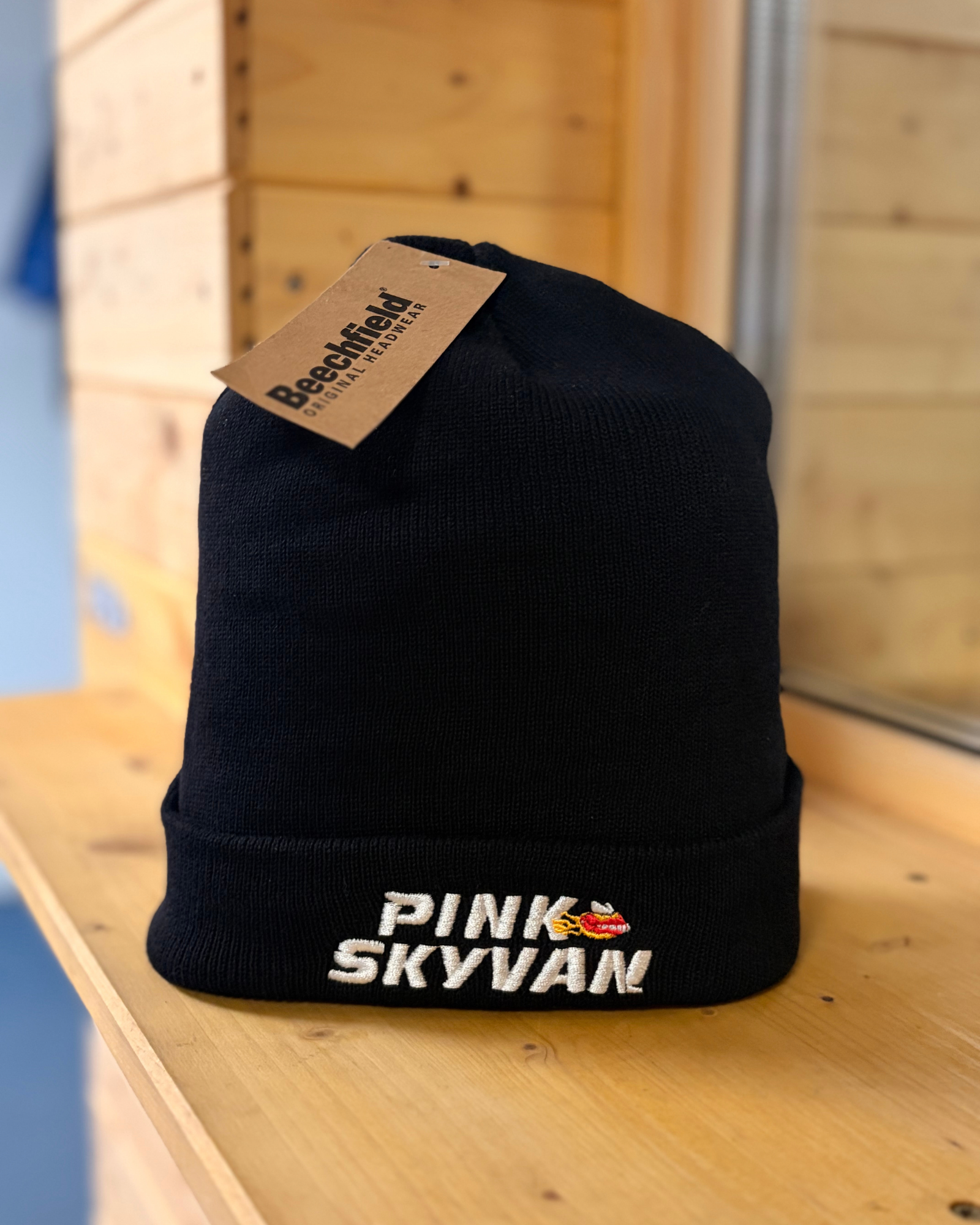 Beanie PINK SKYVAN - obrázek 3