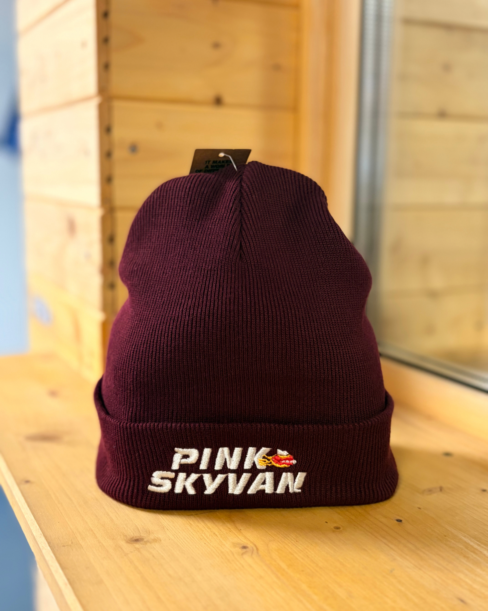 Beanie PINK SKYVAN - obrázek 4