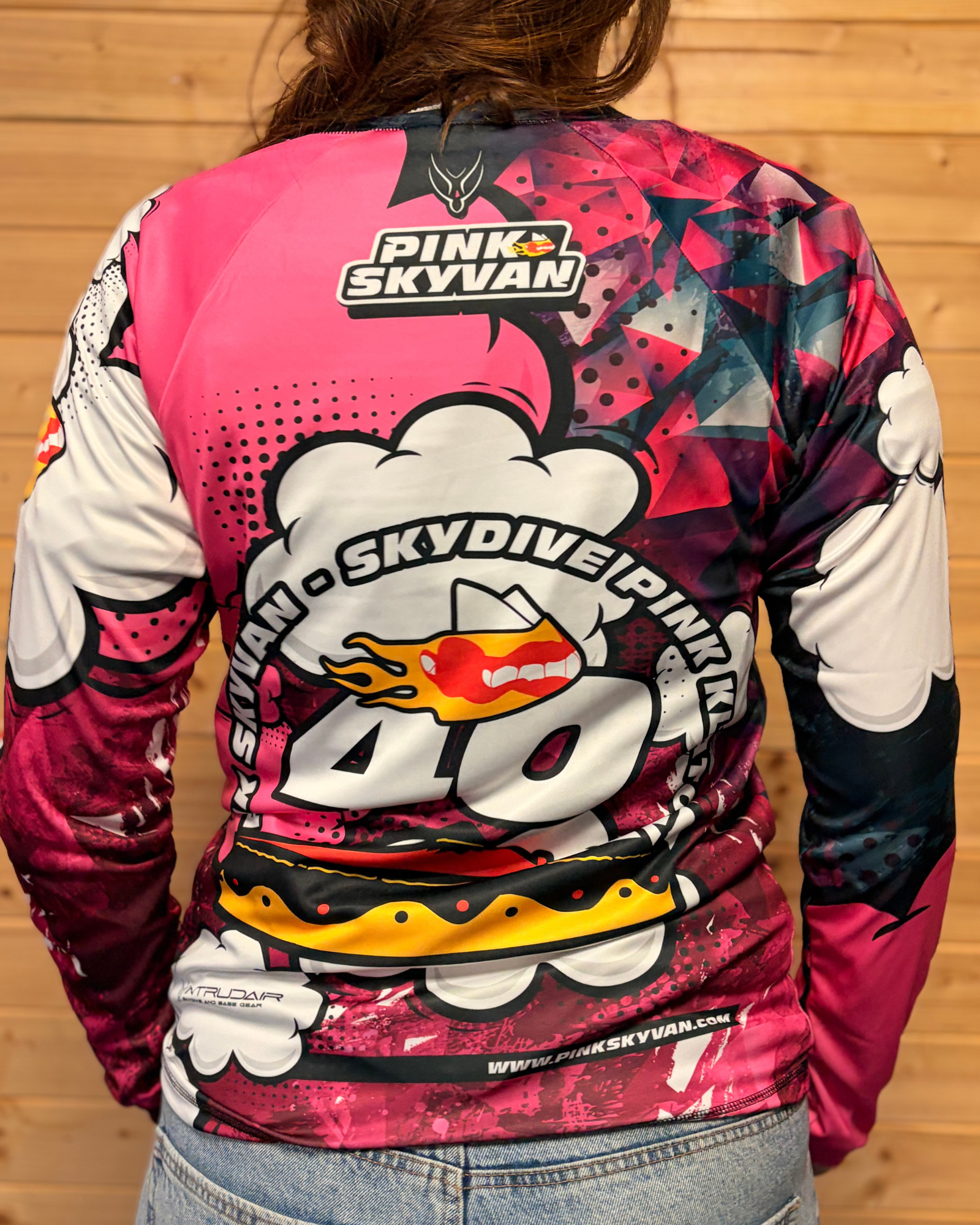 Jersey PINK SKYVAN 40 years