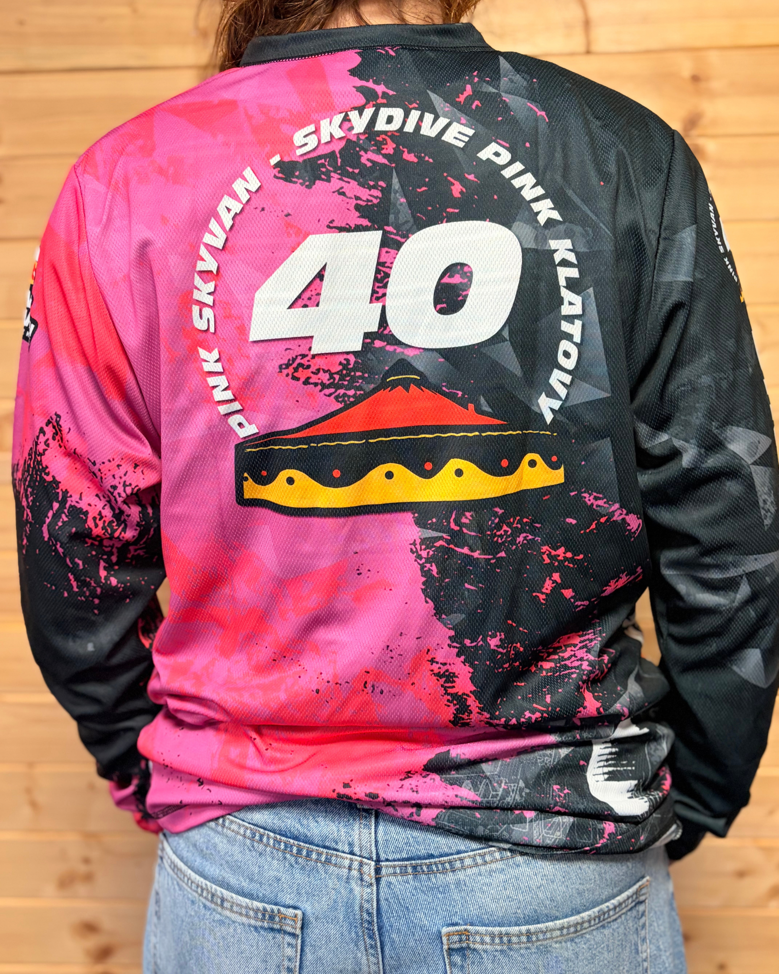 Jersey PINK SKYVAN prodyšné - obrázek 2