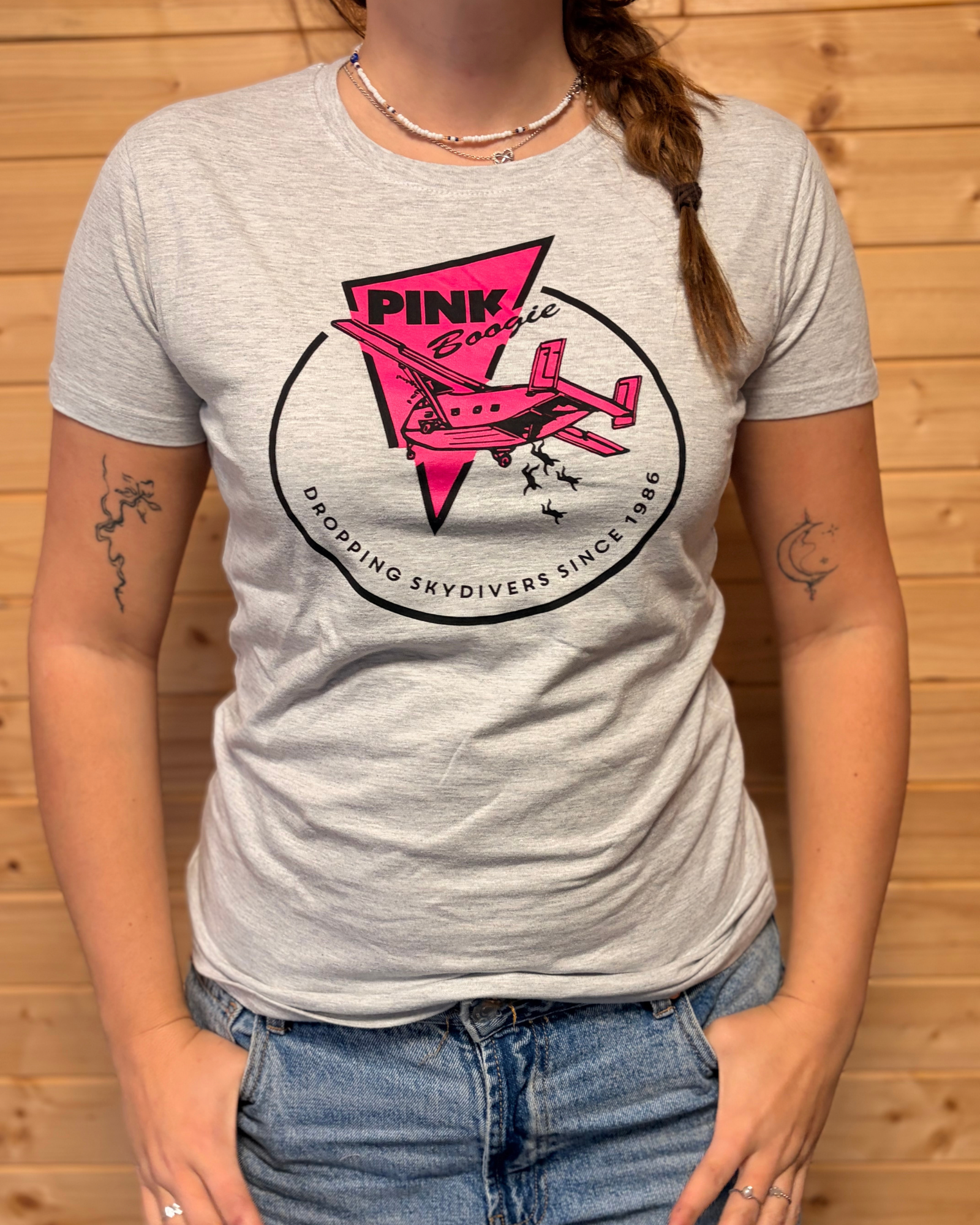 Dámské tričko PINK SKYVAN boogie