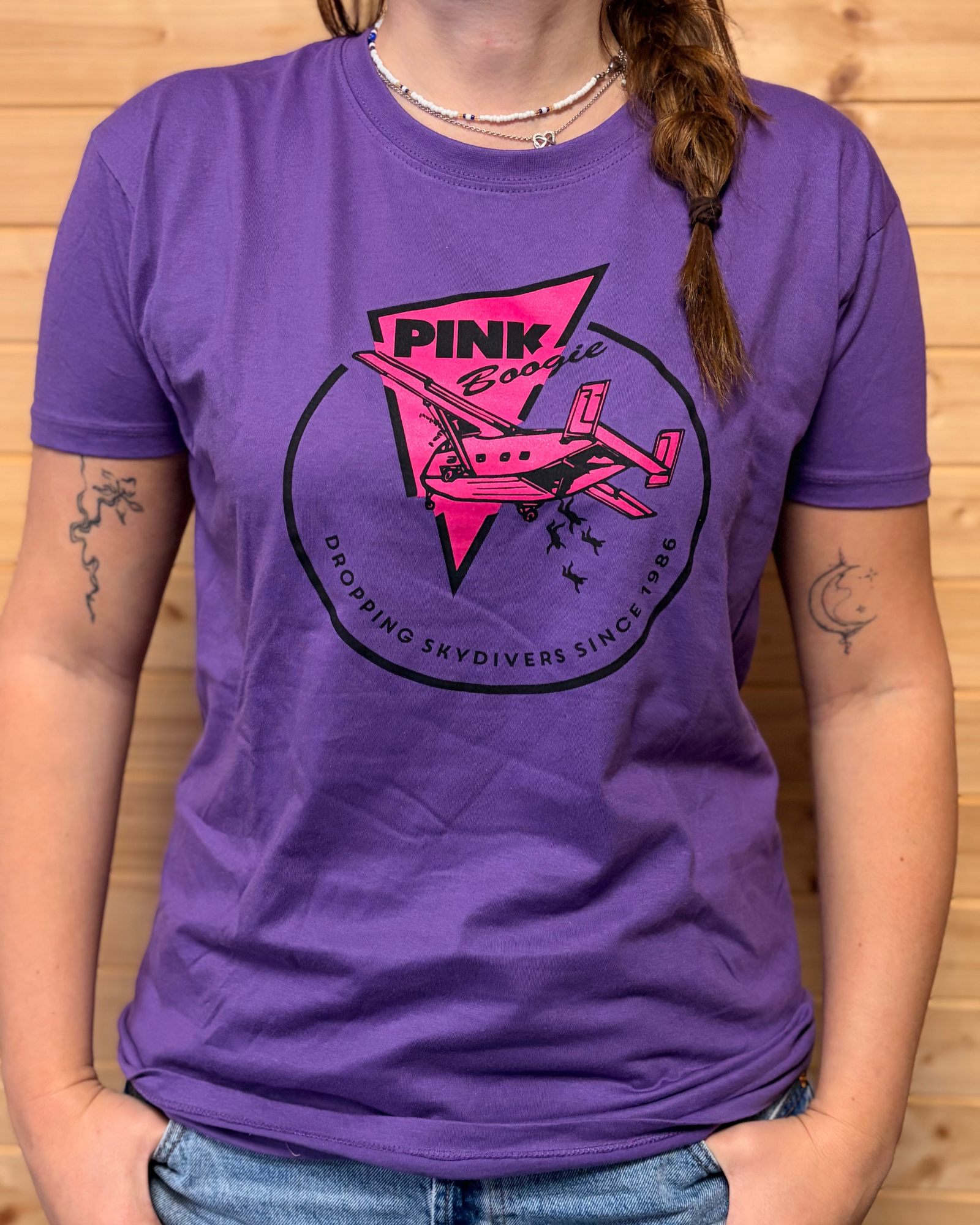 Pánské tričko PINK SKYVAN boogie